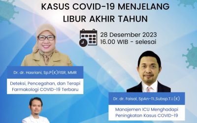 PERDATIN – Bagaimana Menghadapi Peningkatan Kasus COVID-19 Menjelang Libur Akhir Tahun?