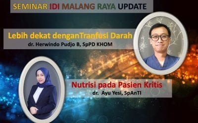 WEBINAR SINAU – IDI, PAPDI dan PERDATIN Malang Raya