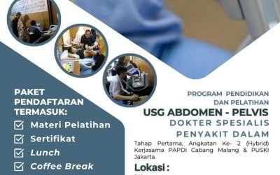 Program Pendidikan dan Pelatihan USG ABDOMEN-PELVIS Dokter Spesialis Penyakit Dalam