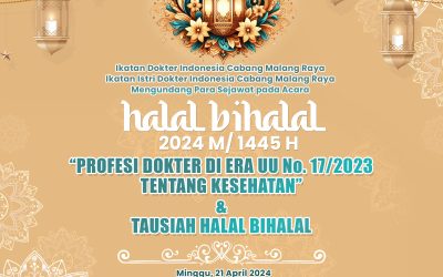 Halal Bihalal IDI & IIDI Cabang Malang Raya 1445H