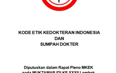 Kode Etik Kedokteran Indonesia dan Sumpah Dokter 2025