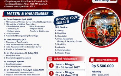 Advanced Trauma Life Support (ATLS) Malang – Januari Maret 2027