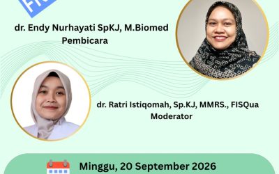 WEBINAR SINAU – LET’S TALK ABOUT SUICIDE: BERANI BERCERITA, BIJAK BERESPON (Untuk Dokter dan Awam)